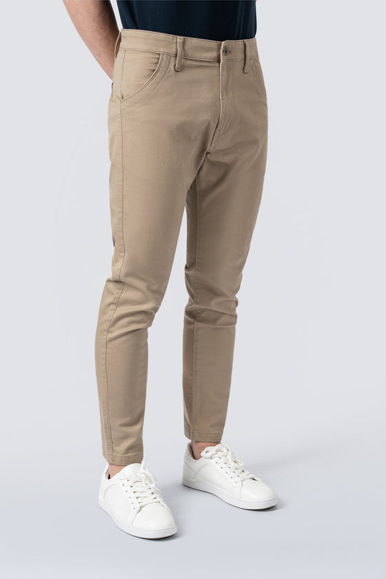 ZEHN Signature Chinohose Herren Stretch Twill in Dune – Produktansicht 2