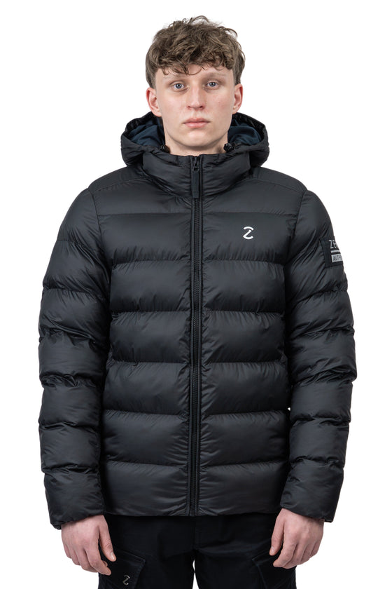 ZEHN Vanguard Winterjacke Herren in Schwarz – Produktansicht 17