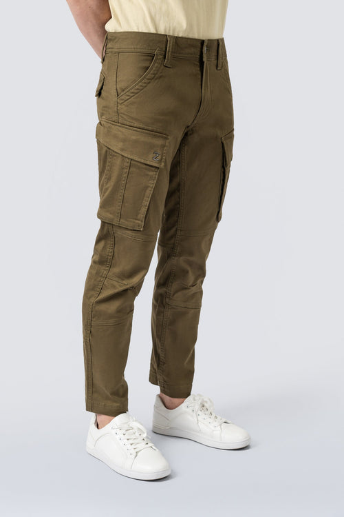 ZEHN Adaptive Cargohose Herren in Olivgrün – Produktansicht 1
