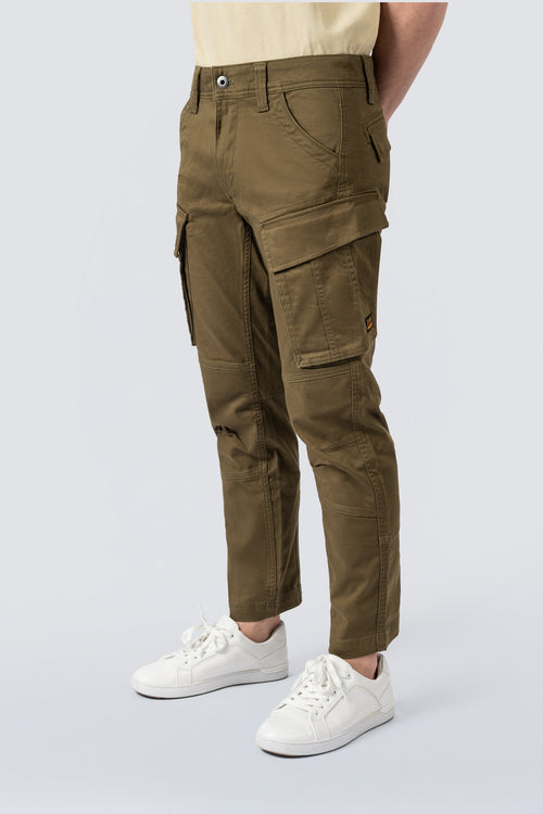 ZEHN Adaptive Cargohose Herren in Olivgrün – Produktansicht 3