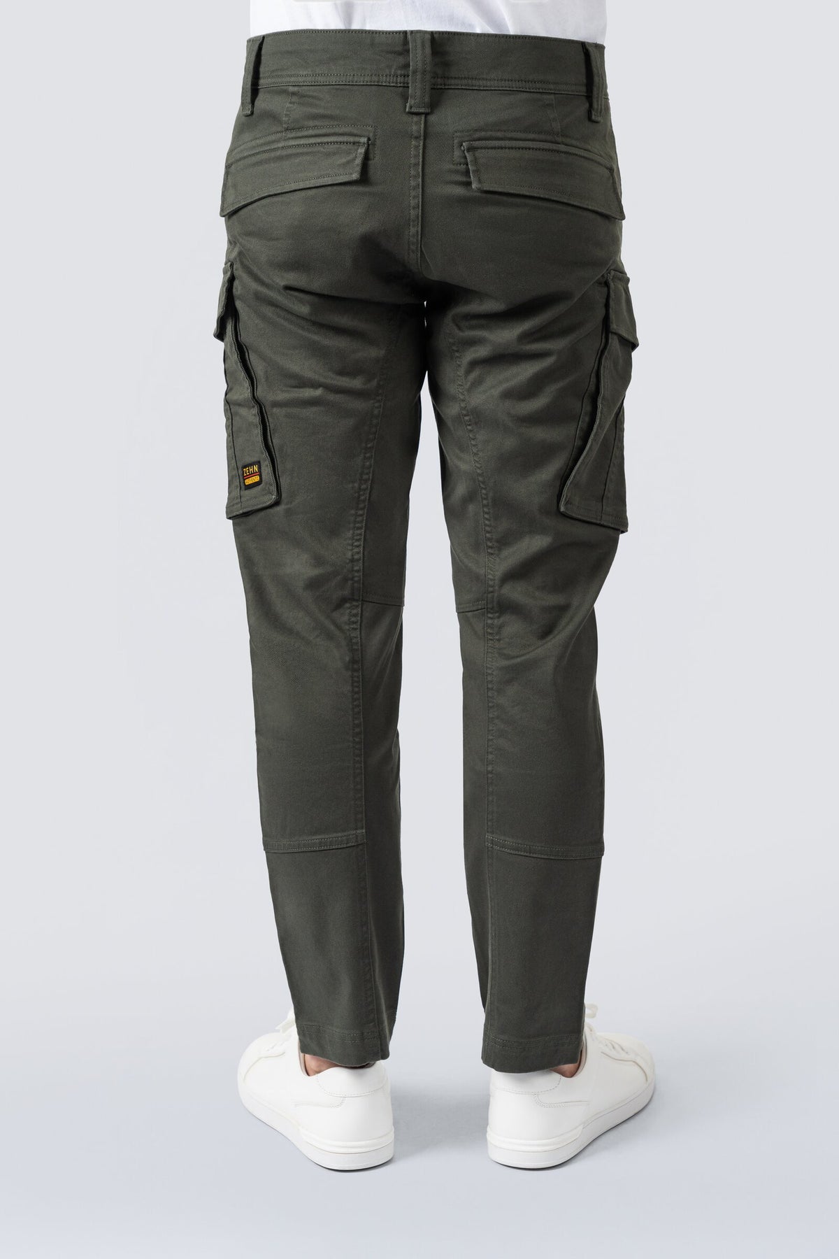 ZEHN Reinforced 3D Cargohose Herren in City Slate – Produktansicht 8