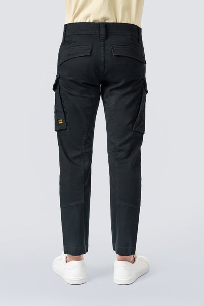 ZEHN Reinforced 3D Cargohose Herren in Schwarz – Produktansicht 6