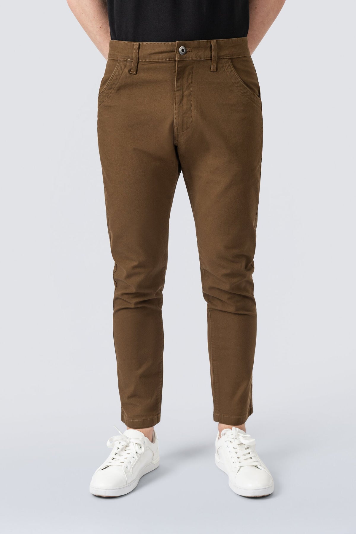 ZEHN Signature Canvas Chinohose Herren in Dried Sage – Produktansicht 1