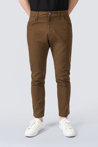 ZEHN Signature Canvas Chinohose Herren in Dried Sage – Vorderansicht