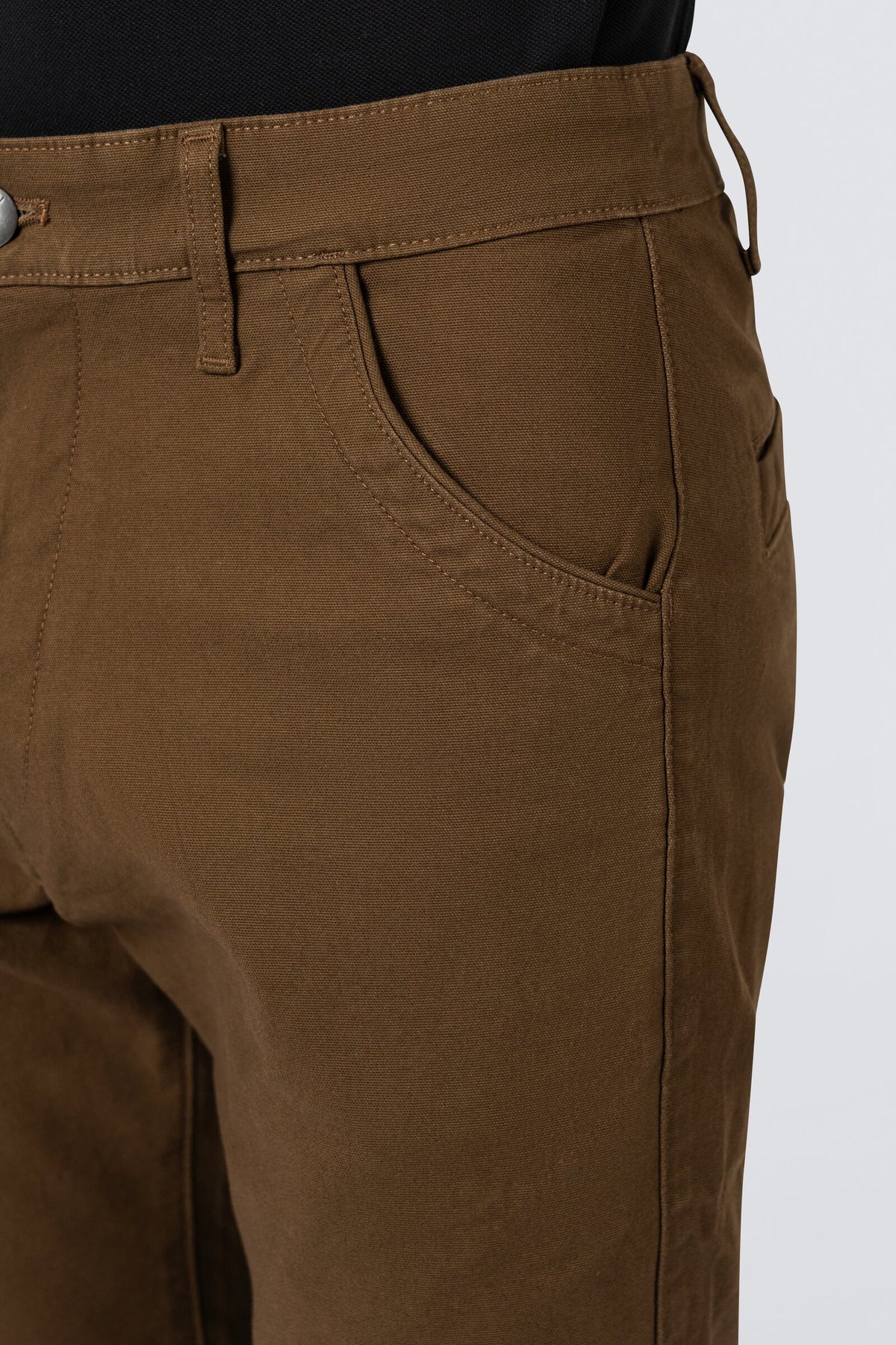 ZEHN Signature Canvas Chinohose Herren in Dried Sage – Seitenansicht