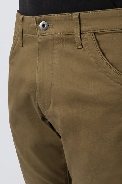 ZEHN Signature Canvas Chinohose Herren in Olivgrün – Produktansicht 5