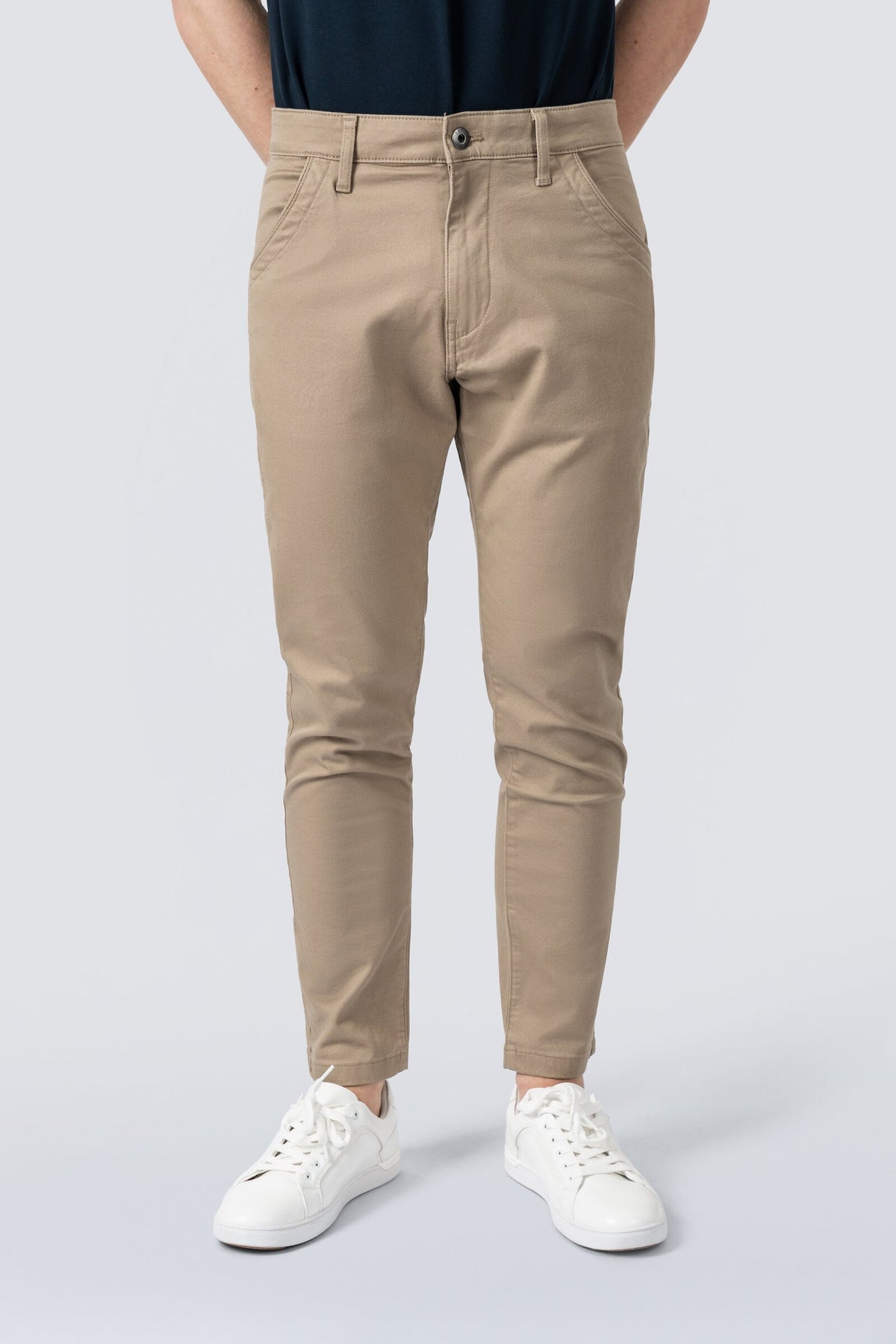 ZEHN Signature Chinohose Herren Stretch Twill in Dune – Produktansicht 1
