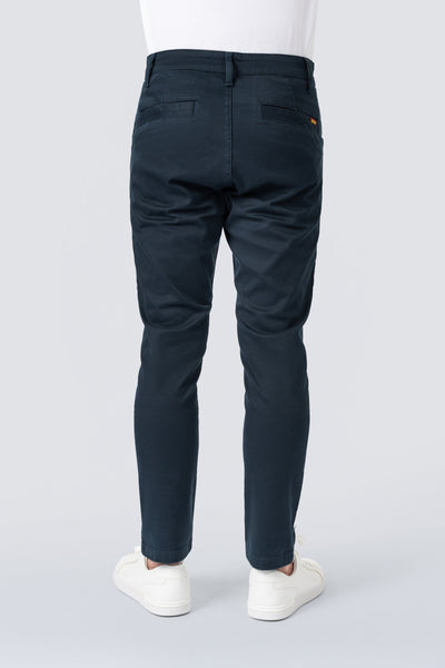 ZEHN Signature Chinohose Herren Stretch Twill in Heritage Blue – Produktansicht 6