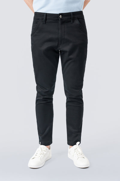 ZEHN Signature Chinohose Herren Stretch Twill in Schwarz – Produktansicht 1