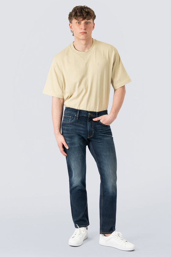 ZEHN Rivet Jeans Herren in Indigo Dark – Produktansicht