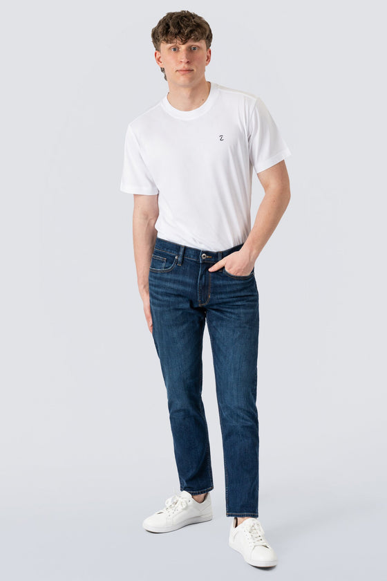 ZEHN Rivet Jeans Herren in Indigo Medium – Produktansicht