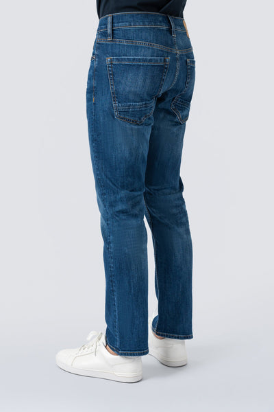 ZEHN Rivet Jeans Herren in Indigo OD – Rückansicht