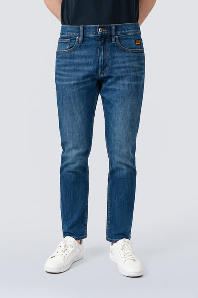 ZEHN Rivet Jeans Herren in Indigo OD – Seitenansicht