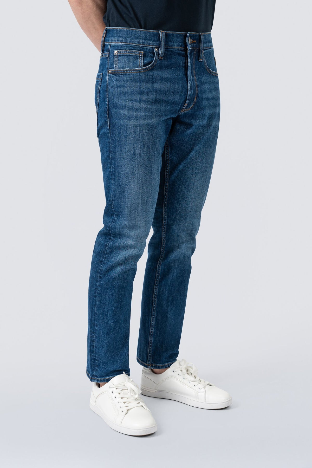ZEHN Rivet Jeans Herren in Indigo OD – Detailansicht