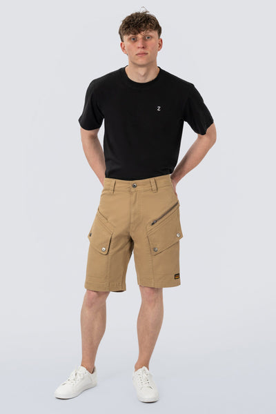 ZEHN Stride Cargo Shorts Herren – Taschen- und Materialdetail