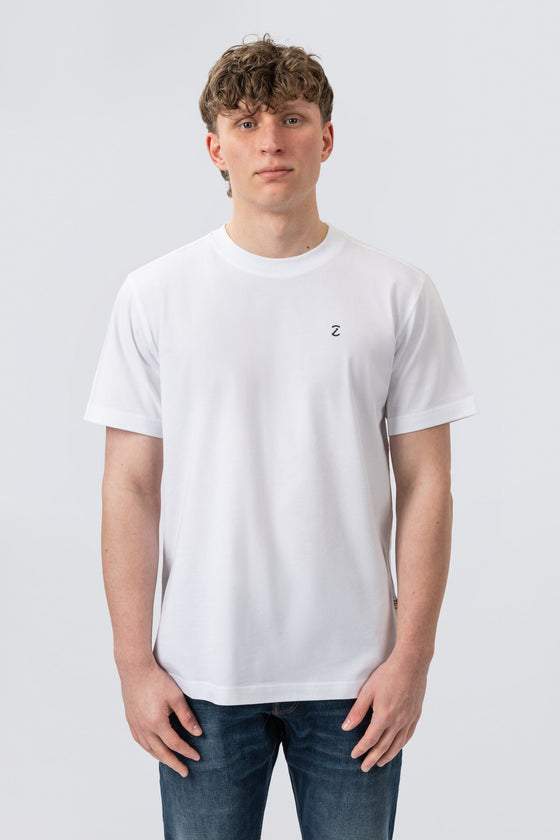 ZEHN CORE T-Shirt Herren in Weiß – Produktansicht 7